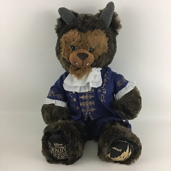 Build A Bear Disney Beauty and the Beast Plush Stuffed...